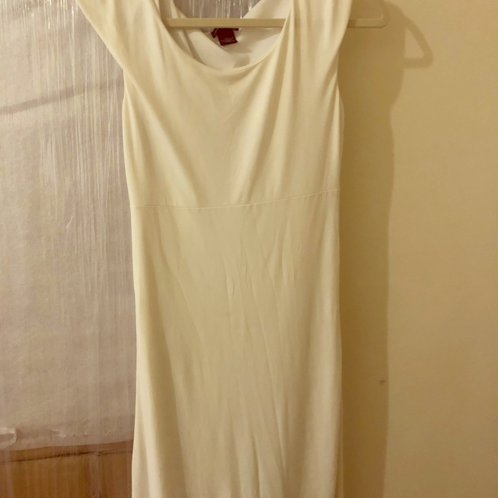 Mods International Long Cream Dress